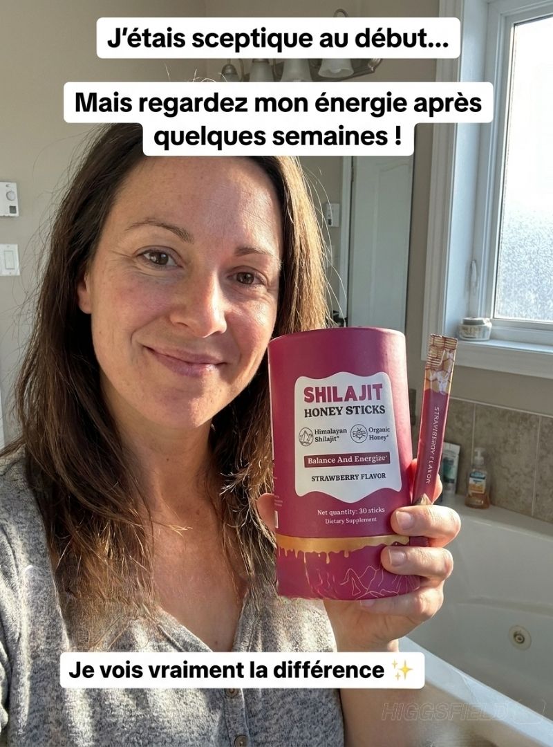 Bâtonnets de miel Énergie & Vitalité – Saveur fraise