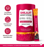 Coffret cure 3 mois - Bâtonnets de miel au shilajit et safran - BéKa